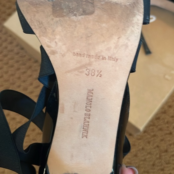 Manolo Blahnik Strappy Sandals - Picture 5 of 5
